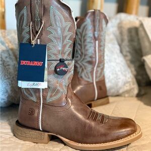 Durango Women’s Cowgirl Brown Western Boots. 
9.5.